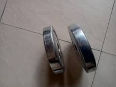 metal 2kg 2plates rubber 1kg 4plates