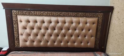 Bed , side table , dressing table for sale