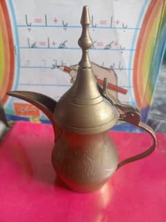 Brass antique tea pot