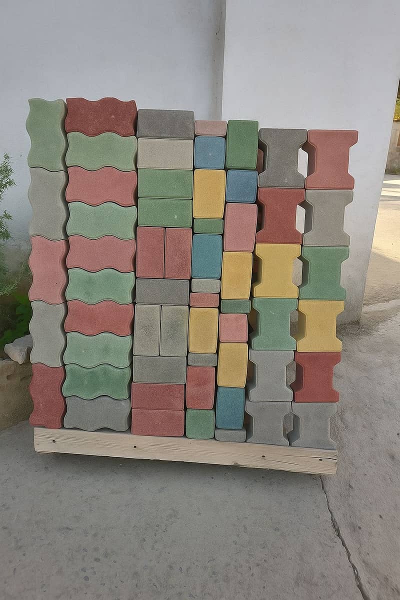 fly ash bricks/ tuff tiles / pravers / concrete blocks in all pakistan 7