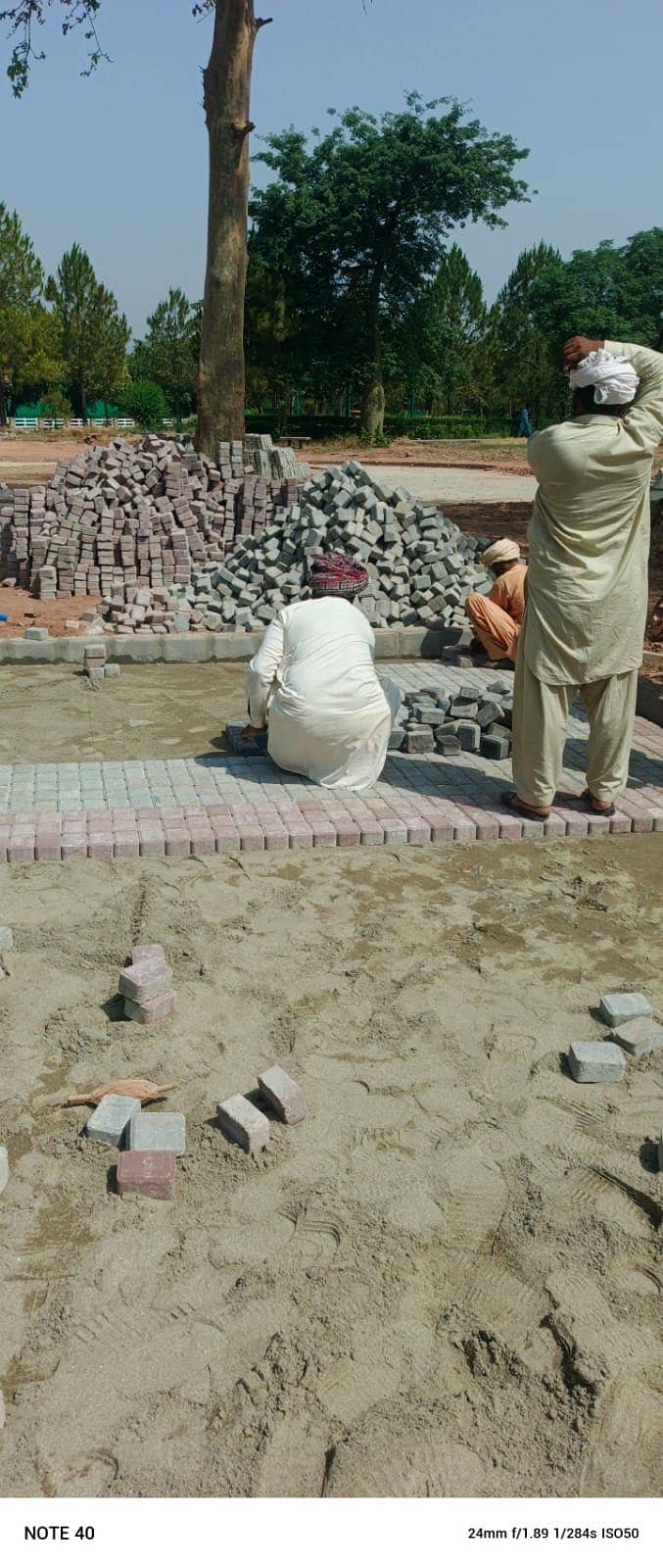 fly ash bricks/ tuff tiles / pravers / concrete blocks in all pakistan 12