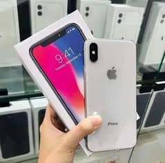 iPhone X 256 GB with box WhatsApp number 0314/67/23/435