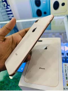 iPhone 8 plus 256 GB with box WhatsApp number 0314/67/23/435