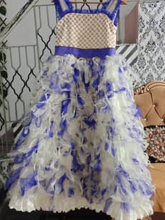 Barbie Princess Maxi Color purple with hair crown and hand pouch