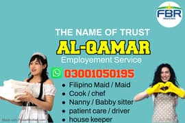 Maids / House Maids / cook / House chef / Baby Sitter maid available