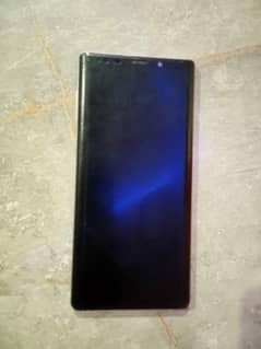 sumsang galaxy note 9  memory  .  6/128  . without box charger
