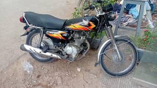 Honda cg 125 2021 2nd month 1st owner return file