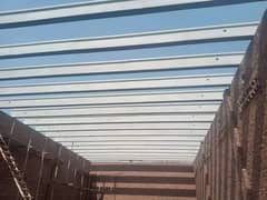 Control shed roof/Boundary wall/Precast boundary wall/Girders/slabs