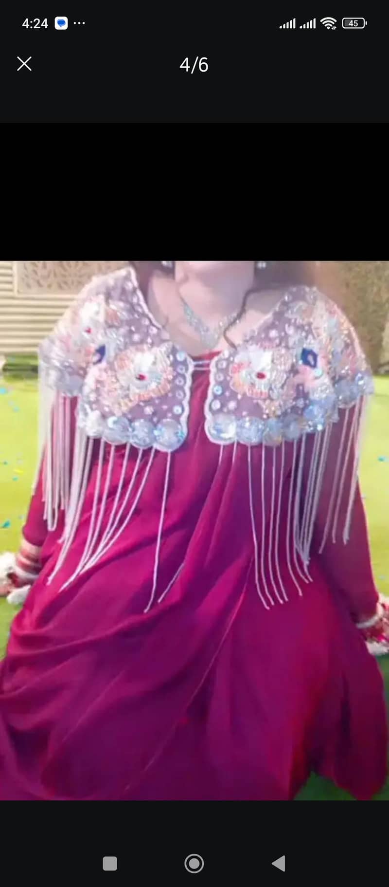 Cap shawl 5