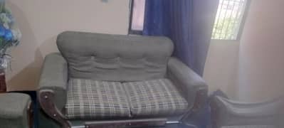  7-Seater Sofa Set for Sale – Slightly Used, Good Condition! 