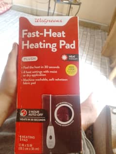 Walgreens Fast Heat Heating Pad