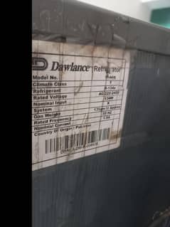 dawlance fridge  model 2018