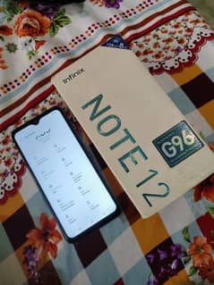 infinix Note 12 8+8 128 with box
