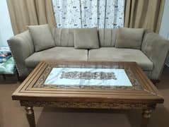 Sofa set with Comfort cushions