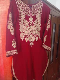 ladies drass hand wark dizia size available