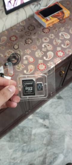 kingstom memory card 128 GB, 1 year warranty