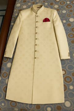 Sherwani for Groom – Worn Once | Like New | Premium Quality