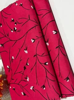 2 pcs women's unstitched printed suits (more colours available)