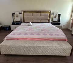 Household items: 3 bed sets, 7 seater sofa set, Gree dispenser,Fridge