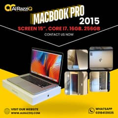  MacBook Pro 2015 – 15” Beast | Core i7 | 16GB RAM | 256GB SSD  