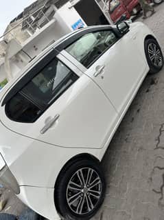 Daihatsu Mira Pearl white Model (2013) Import (2017)