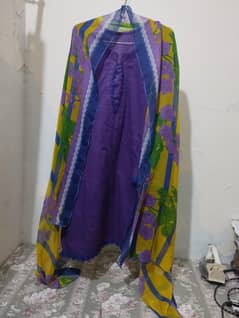 alkaram branded three piece dress for sale