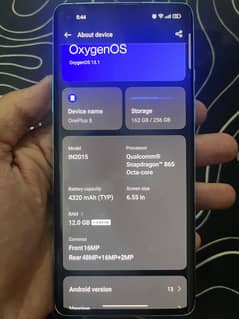 OnePlus 8 256/12 with charger