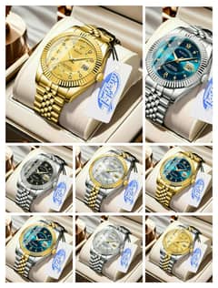 New Men's Watch ⌚ white luminous Features