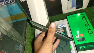 Infinix Not 40pro 16gb Ram 256gb memory 0370/1438/960