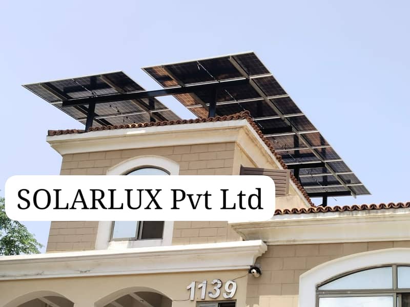 Complete Solar system with Netmetring (Ongrid-Hybrid) 4