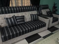 sofa set 5 seater with table