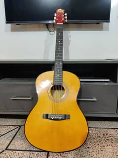 Beginner's guitar with truss rode