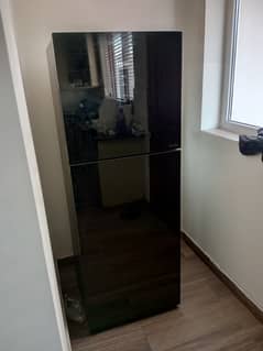 HAIER Refrigerator HRF-336IDB Black Great Condition Fridge Freezer
