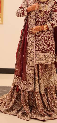 Barat Dress (Farshi Lehnga)