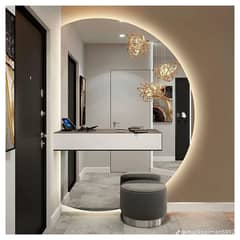 Aluminium and glass