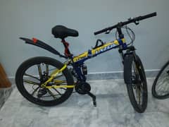 Lazer Star foldable Bicycle 11 gears,