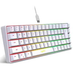 HXSJ Original 68 Key Semi Mechanical Keyboard