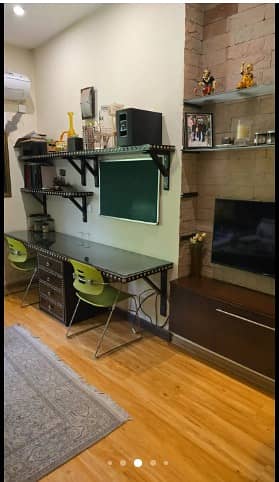 Luxury Shesham Study Table & Chairs Top Glass |  Dresser | Dressing 5