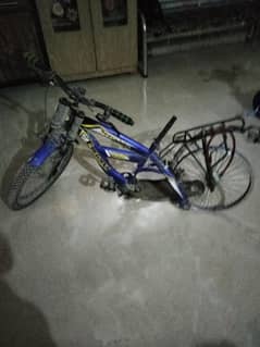 selling a bicycle without back tyre and seat