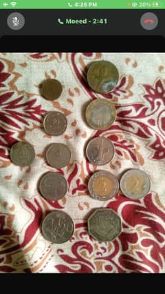 Old And New Foreign Coins