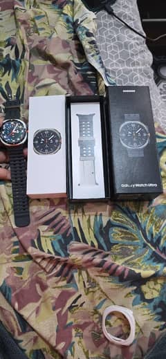 samsung watch ultra LTE 47mm With Box & Accessories