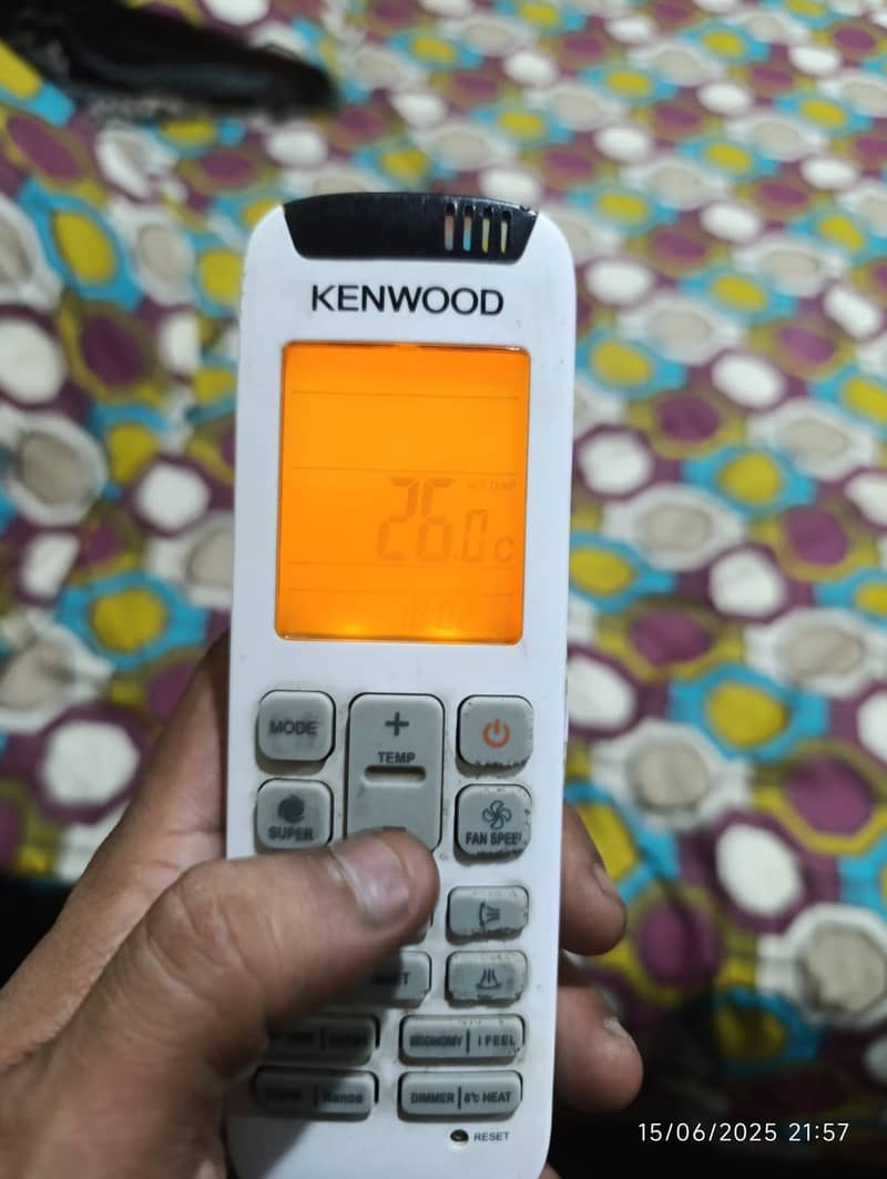 Keneood 1.5 split ac in running condition no fault at all 0