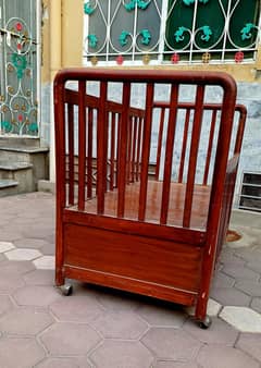 sheesham baby cot  with mattress