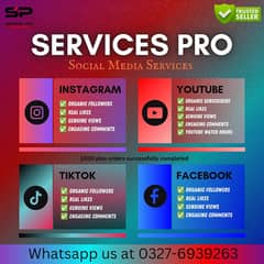 Youtube instagram tiktok facebook monetizaton followers likes comments