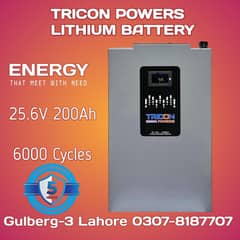24V 200Ah Lithium Battery ( 6000 life Cycles )