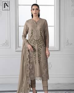 three piece suits / embroidered suits / lawn suits