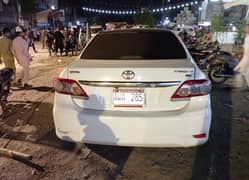 Toyota Corolla XLI 2011