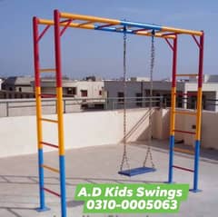 Swings, Slide, Seesaw, Marygoround, Bench, Gazibo, Tree House,
