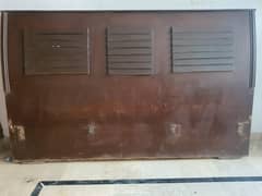 King size Bed with Iron Table