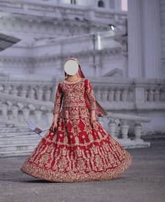 Bridal lehnga (Baraat)